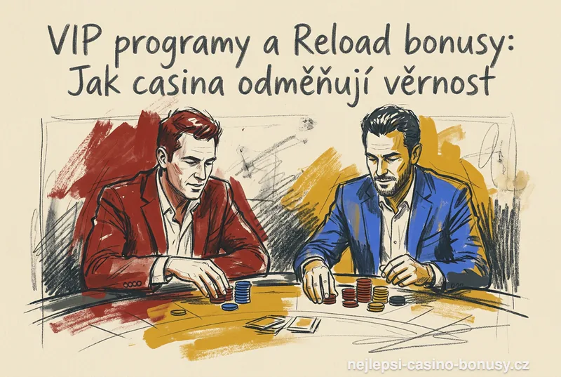 VIP programy a Reload bonusy: Jak casina odměňují věrnost